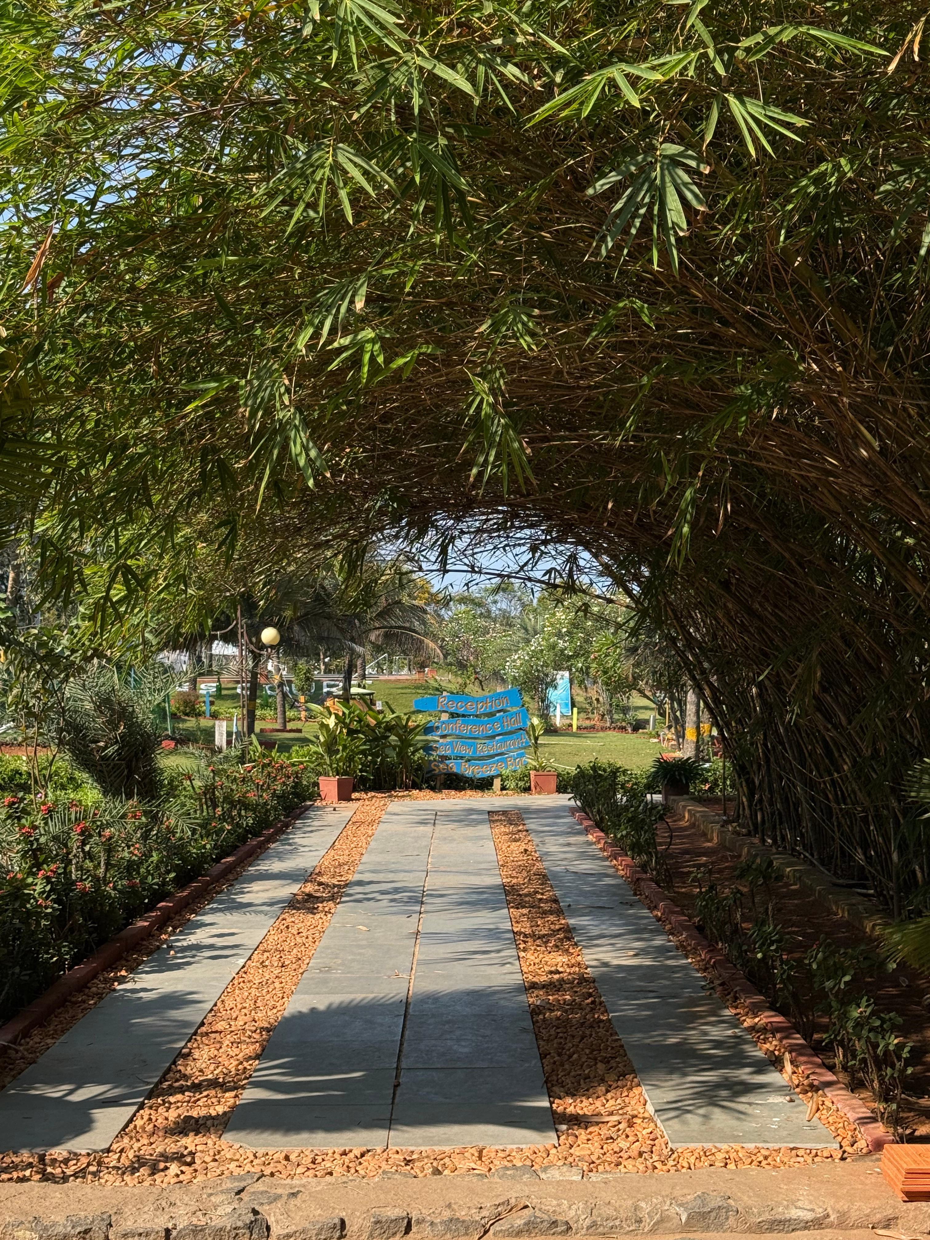 Resort Garden Area