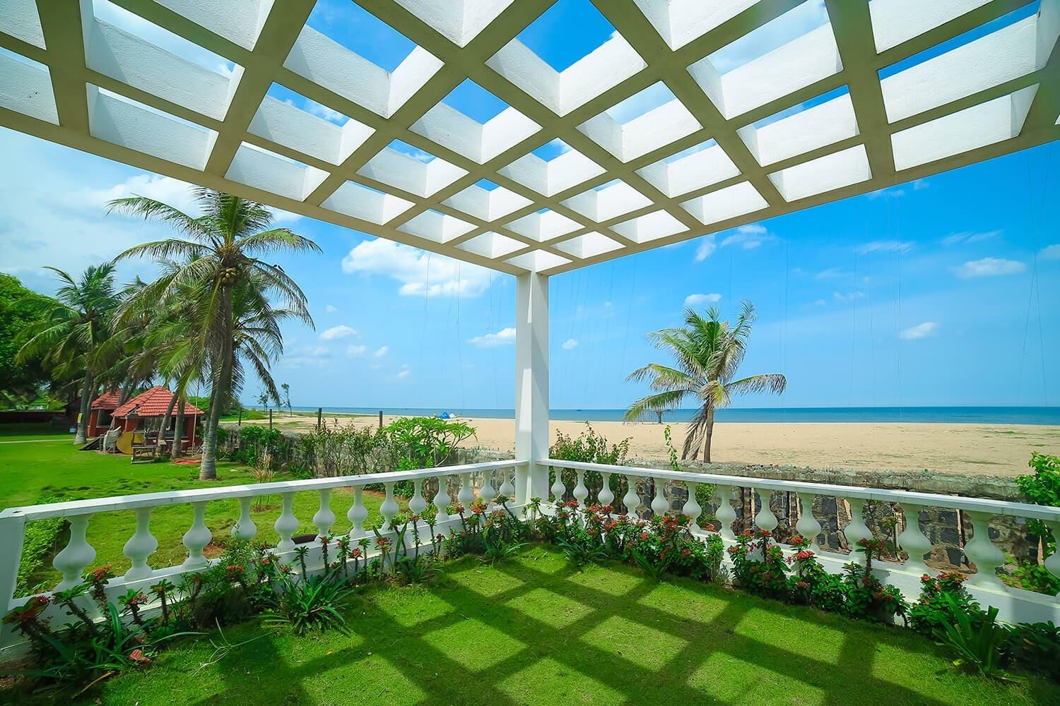 Beach View from Pergola