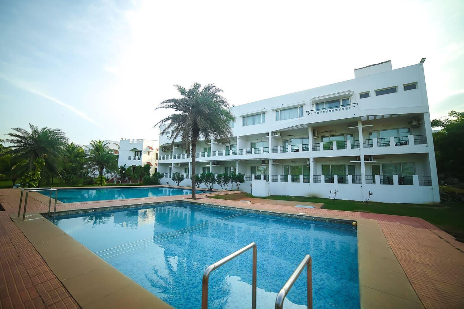 Pool & Resort Side View