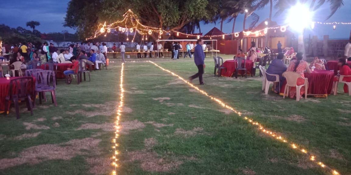 Night Event with Lights