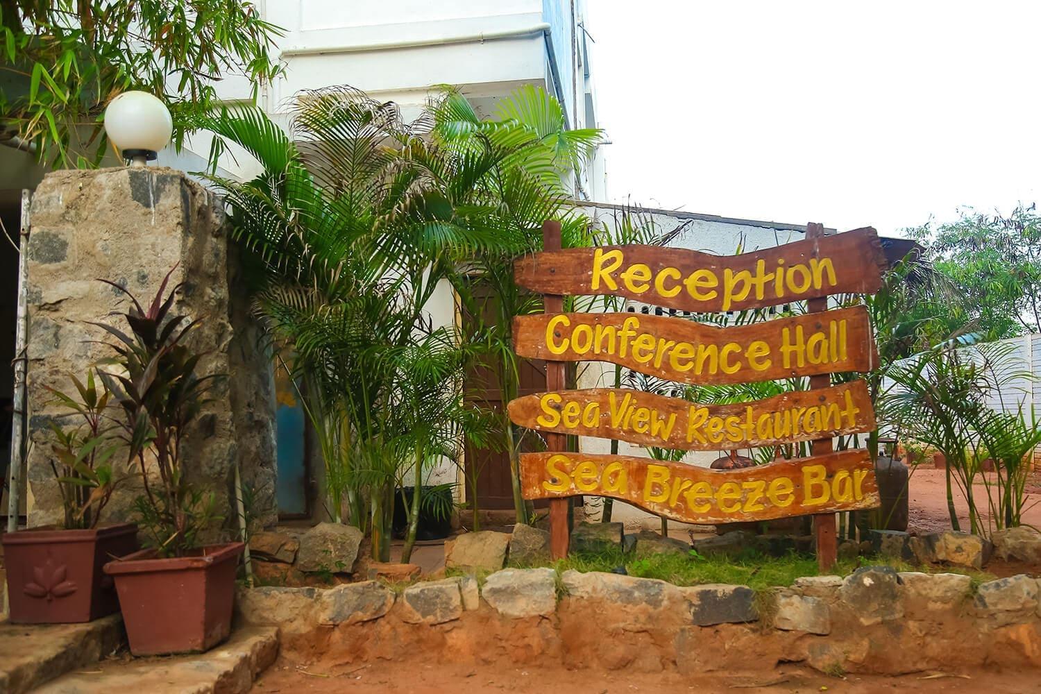 Resort Direction Signboard