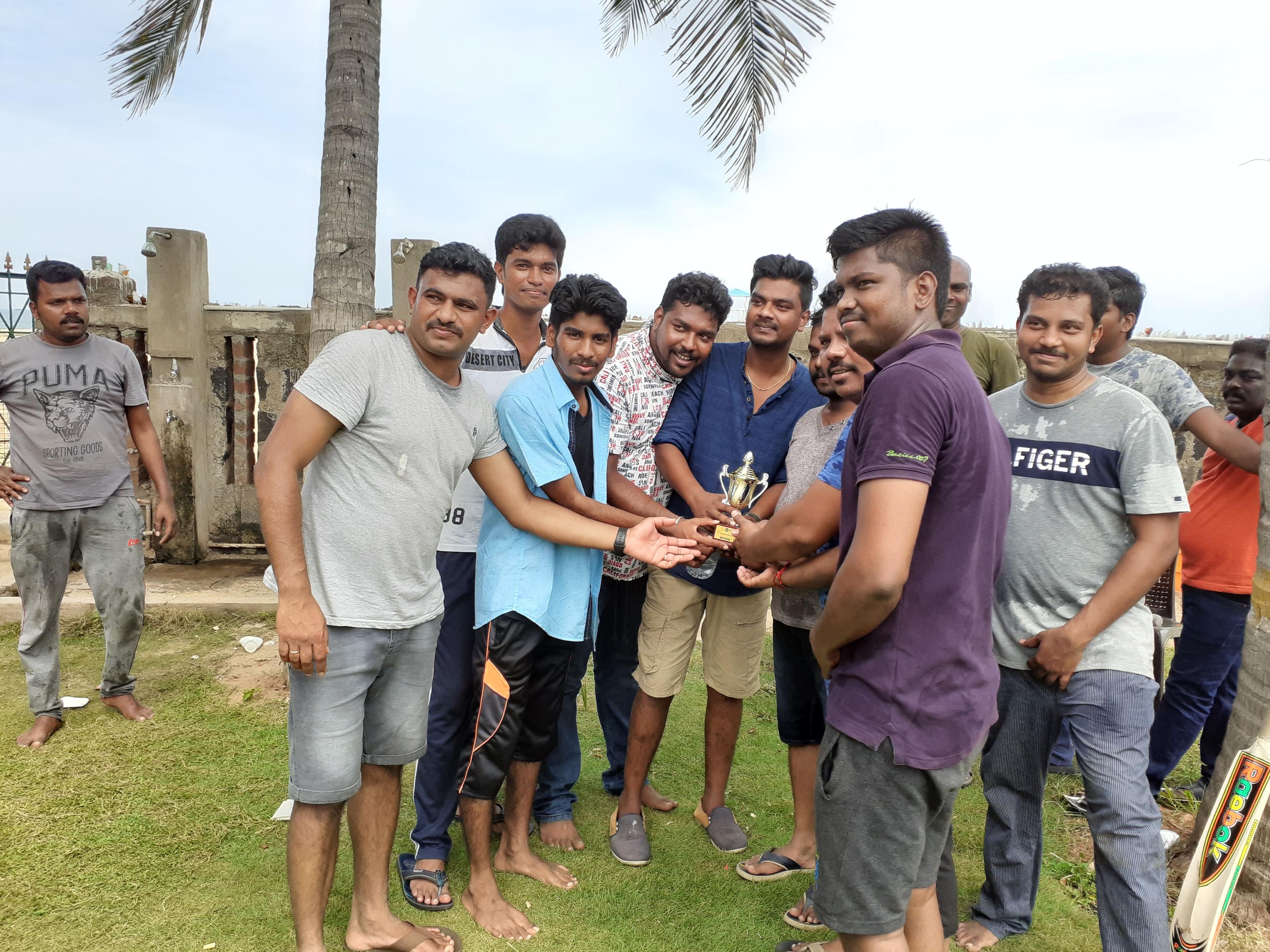 Cricket Trophy Ceremony