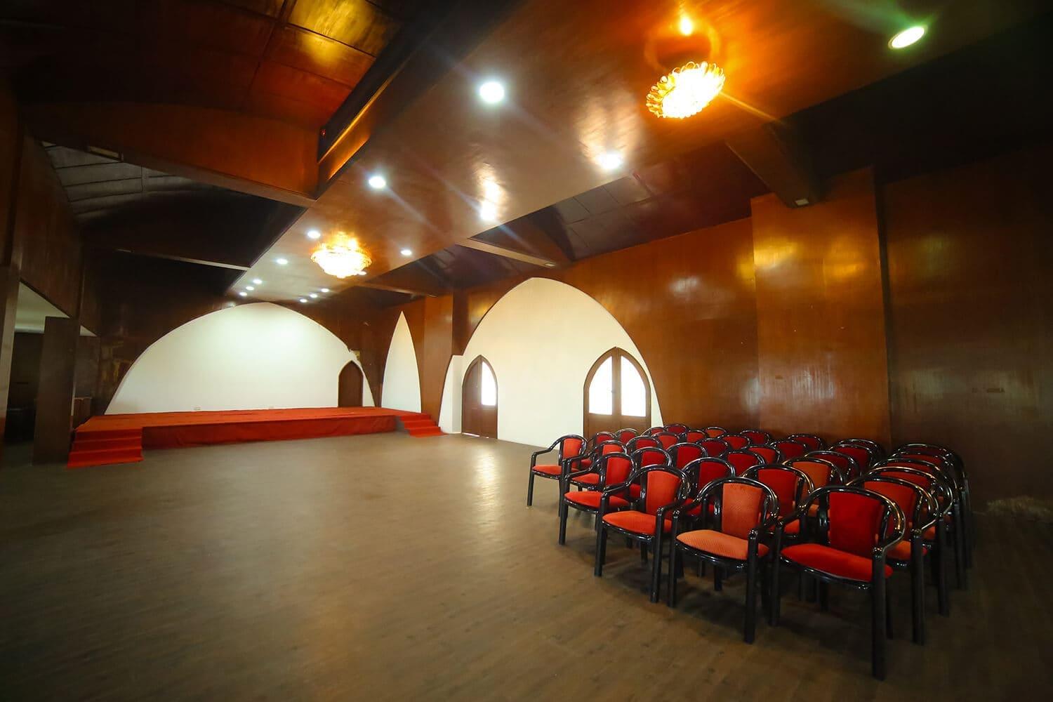 Conference Hall — Stage & Seating